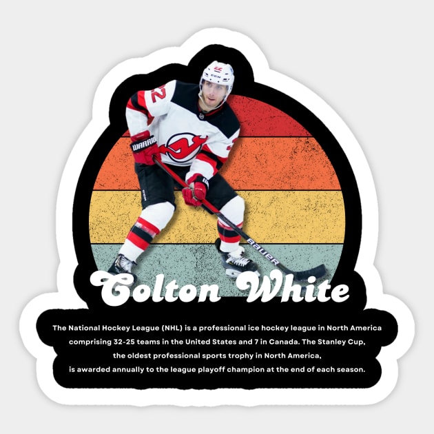 Colton White Vintage Vol 01 Sticker by Gojes Art